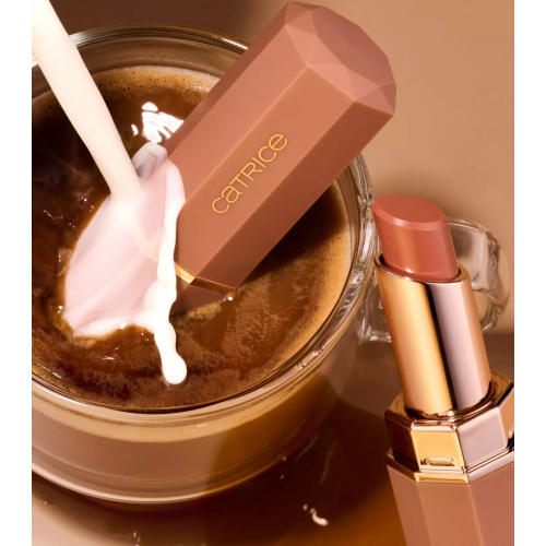 Catrice - *Espresso Yourself* - Barra de labios High Shine Gloss - 01: Macchiato Glow