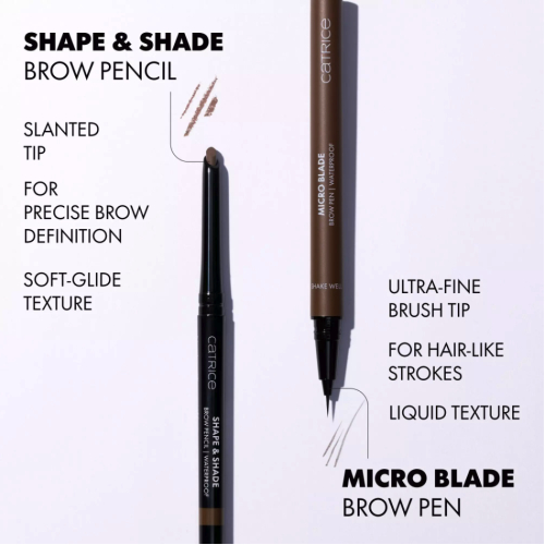Catrice - Lápiz de cejas waterproof Shape & Shade - 060: Dark Truffle