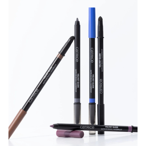 Catrice - Lápiz de ojos Velvet Glide Matte - 050: Blue Pulse