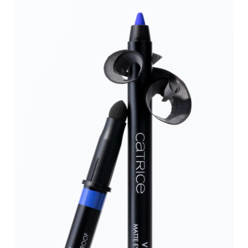 Catrice - Lápiz de ojos Velvet Glide Matte - 050: Blue Pulse