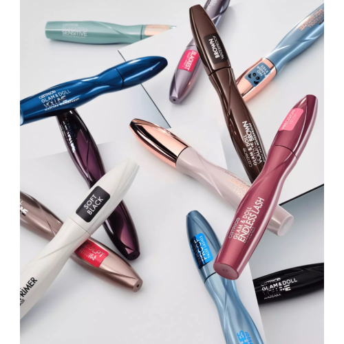 Catrice - Máscara de pestañas voluminizadora waterproof Glam & Doll - Marrón