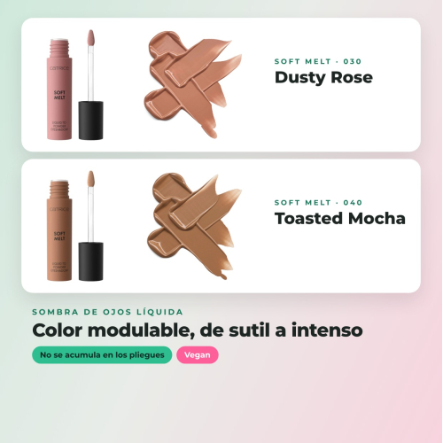Catrice - Pack 4 sombras líquidas liquid to powder Soft Melt