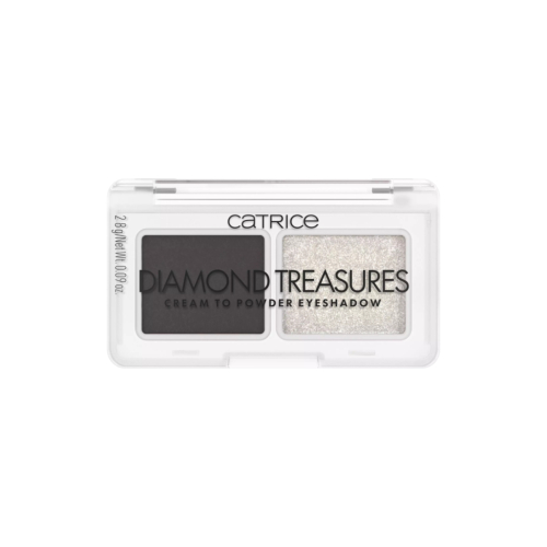 Catrice - Paleta de sombras crema a polvo Diamond Treasures - 030: Smokey Diamond