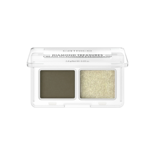 Catrice - Paleta de sombras crema a polvo Diamond Treasures - 040: Olive Twinkle