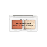 Catrice - Paleta de sombras crema a polvo Diamond Treasures - 050: Peach Gleam