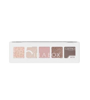 Catrice - Paleta de sombras mini 5 In a Box - 020: Soft Rose Look