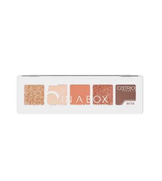 Catrice - Paleta de sombras mini 5 In a Box - 030: Warm Spice Look
