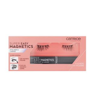 Catrice - Pestañas magnéticas con Eyeliner Super Easy - 010: Magical Volume