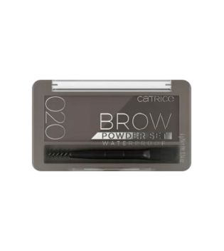 Catrice - Polvo para cejas Brow Powder Waterproof - 020: Ash Brown