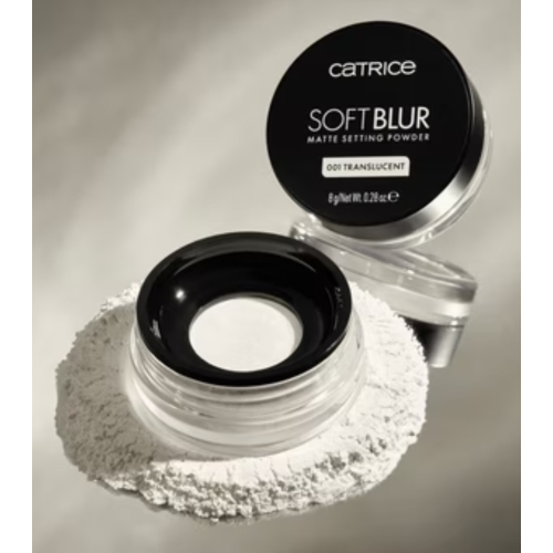 Catrice - Polvos fijadores matificantes Soft Blur - 001: Translucent