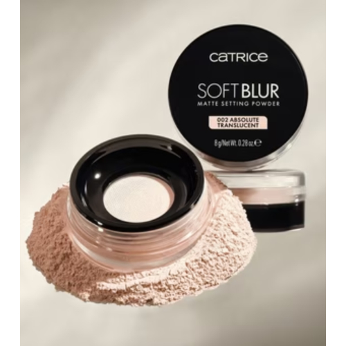 Catrice - Polvos fijadores matificantes Soft Blur - 002: Absolute Translucent