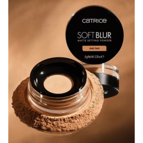 Catrice - Polvos fijadores matificantes Soft Blur - 040: Tan