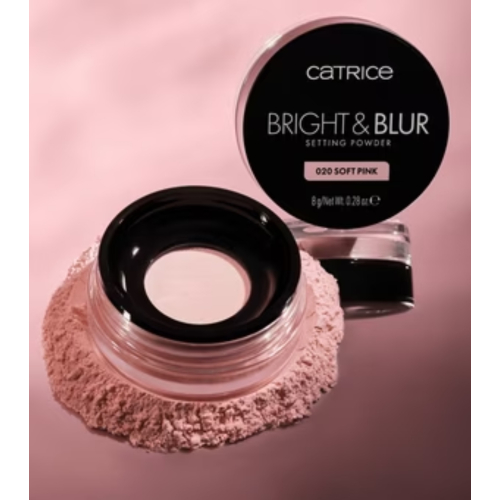 Catrice - Polvos fijadores sueltos Bright & Blur - 020: Soft Pink