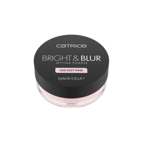 Catrice - Polvos fijadores sueltos Bright & Blur - 020: Soft Pink