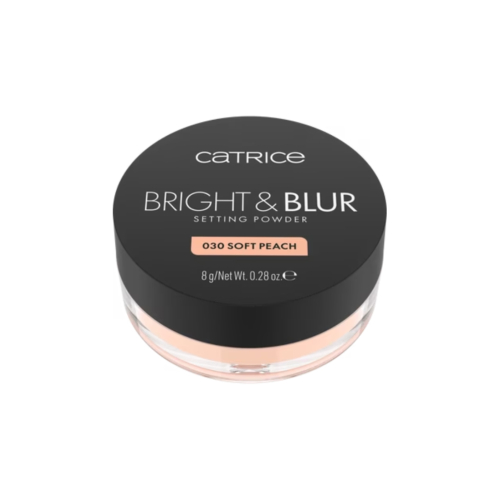 Catrice - Polvos fijadores sueltos Bright & Blur - 030: Soft Peach