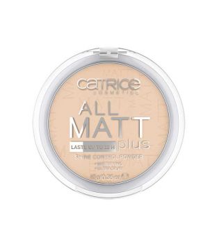 Catrice - Polvos matificantes All Matt Plus Shine Control - 028: Honey Beige