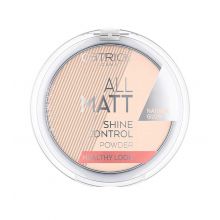 Catrice - Polvos matificantes All Matt Shine Control Healthy Look - 100: Neutral Fresh Beige