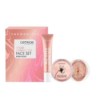 Catrice - Set de rostro More Than Glow - Rose Gold