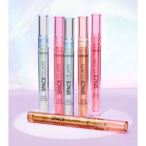 Catrice - Sombra de ojos líquida Space Glam Chrome - 010: Milky Way