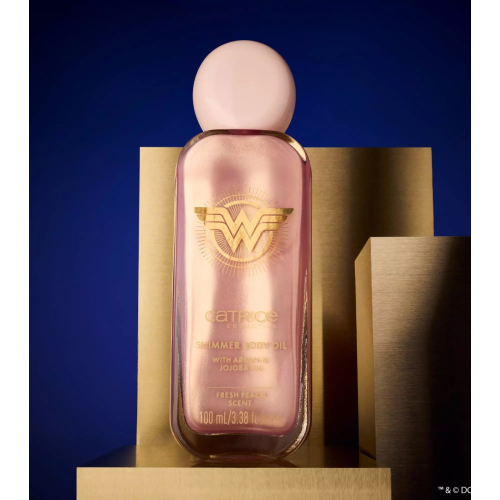 Catrice - *Wonder Woman* - Aceite corporal con shimmer - 020: Sassy