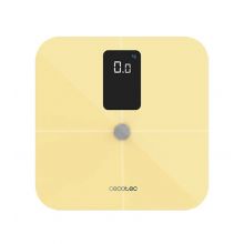 Cecotec - Báscula de baño Surface Precision 10400 Smart Healthy Vision - Yellow