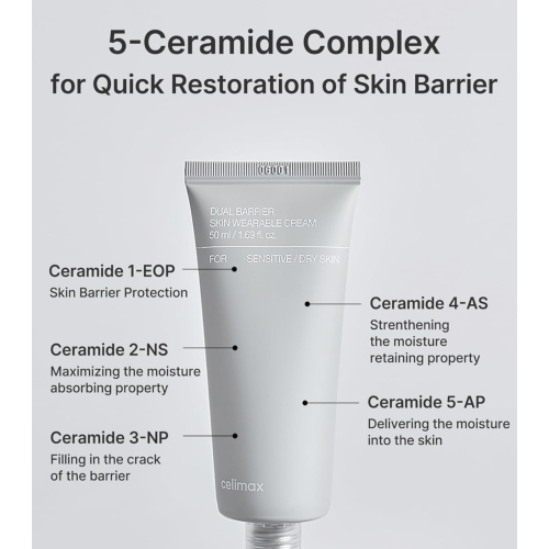 Celimax - *Dual Barrier* - Crema reparadora Dual Barrier Skin Wearable