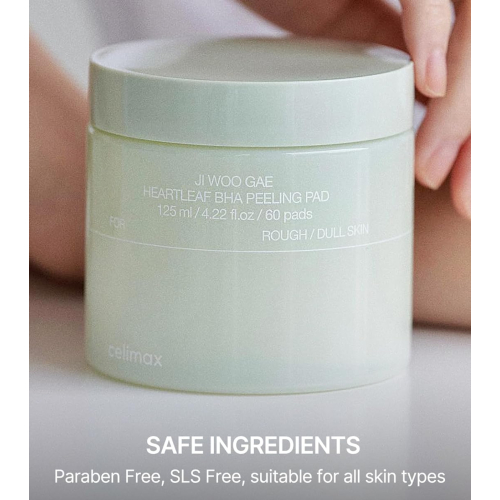 Celimax - *Ji Woo Gae* - Almohadillas exfoliantes Heartleaf BHA