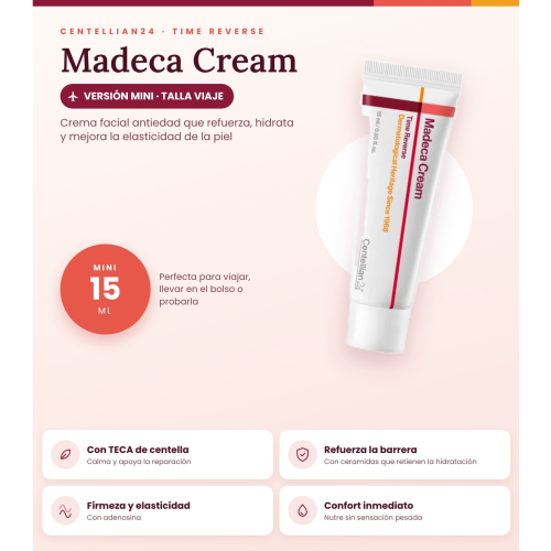 Centellian24 - Crema antiedad Madeca Time Reverse - Tamaño mini