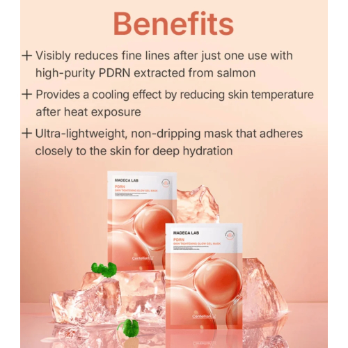 Centellian24 - Mascarilla facial Madeca PDRN Glow Gel Mask