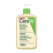 Cerave - Aceite limpiador espumoso hidratante para piel normal a muy seca - 473ml