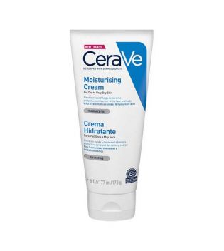 Cerave - Crema hidratante para piel seca o muy seca - 170g