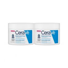 Cerave - Duplo crema hidratante para piel seca o muy seca - 2 x 340g