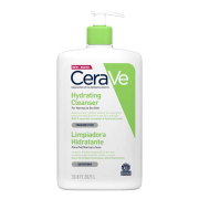 Cerave - Limpiador facial hidratante para piel normal a seca - 1L