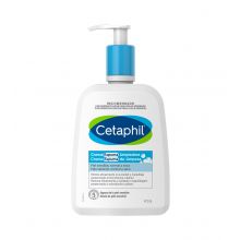 Cetaphil - Crema espuma limpiadora facial para piel sensible, normal a seca - 473ml