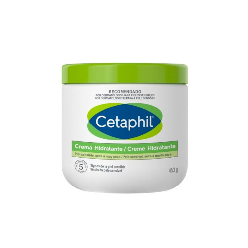 Cetaphil - Crema hidratante corporal para pieles sensibles y secas - 453g
