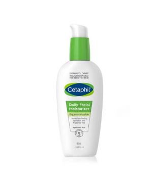 Cetaphil - Crema hidratante facial de día - Pieles secas y muy secas