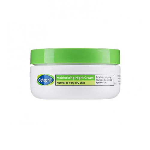 Cetaphil - Crema hidratante facial de noche - Pieles normales a muy secas