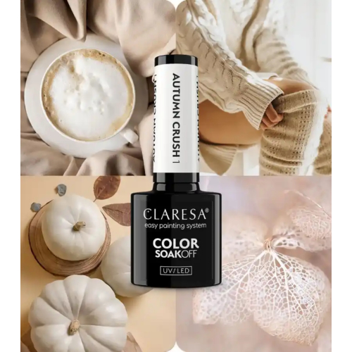 Claresa - *Autumn Crush* - Esmalte semipermanente Soak off - 01
