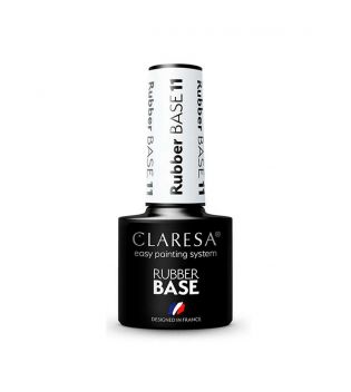 Claresa - Base semipermanente Rubber - 11: Transparente