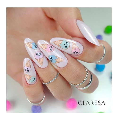 Claresa - Esmalte semipermanente Soak off - 02: Ice Cream