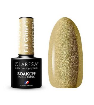 Claresa - Esmalte semipermanente Soak off - 03: Full Glitter
