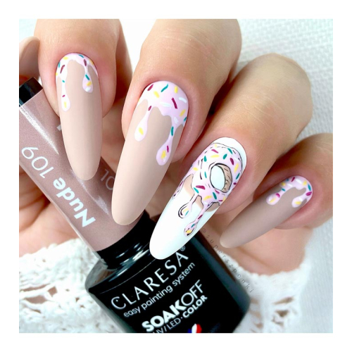 Claresa - Esmalte semipermanente Soak off - 109: Nude