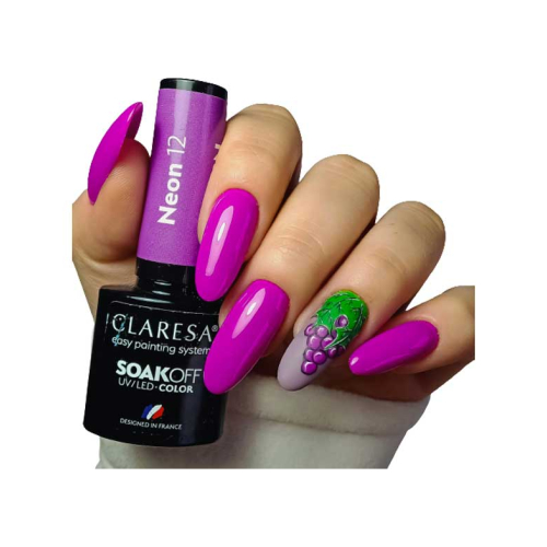 Claresa - Esmalte semipermanente Soak off - 12: Neon