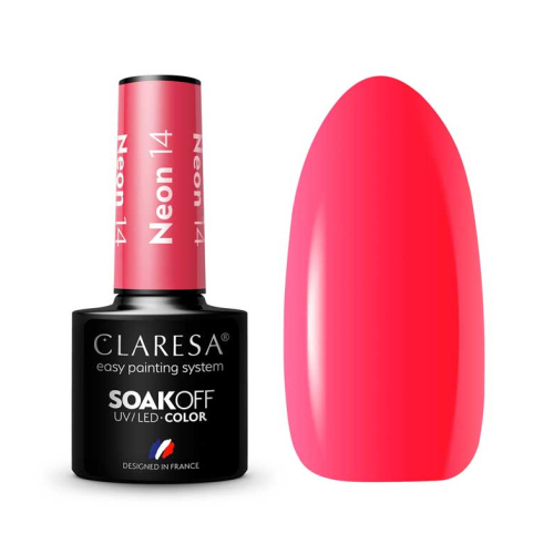 Claresa - Esmalte semipermanente Soak off - 14: Neon