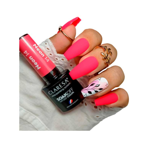 Claresa - Esmalte semipermanente Soak off - 14: Neon