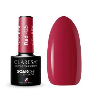 Claresa - Esmalte semipermanente Soak off - 425: Red