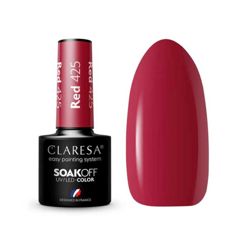 Claresa - Esmalte semipermanente Soak off - 425: Red