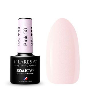 Claresa - Esmalte semipermanente Soak off - 501: Pink