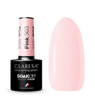 Claresa - Esmalte semipermanente Soak off - 503: Pink