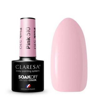 Claresa - Esmalte semipermanente Soak off - 510: Pink